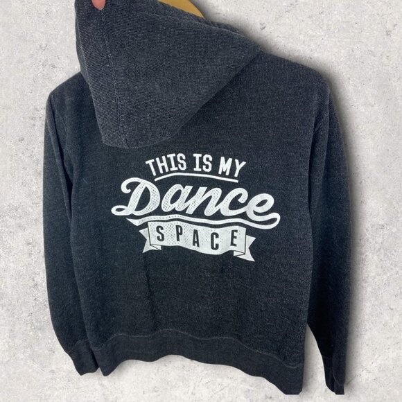 Dirty Dancing This Is My Dance Space Hoodie Hooded Sweatshirt Grey Size Small S - Picture 15 of 15